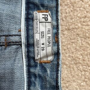 Free People Blue Denim Jean shorts